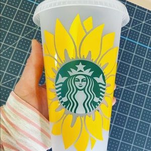 Starbuck decal cups!